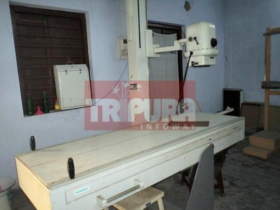 Teliamura : X-ray machine left damaged since years, 54,000 people are deprived of health facilities Teliamura : X-ray machine left damaged since years, 54,000 people are deprived of health facilities